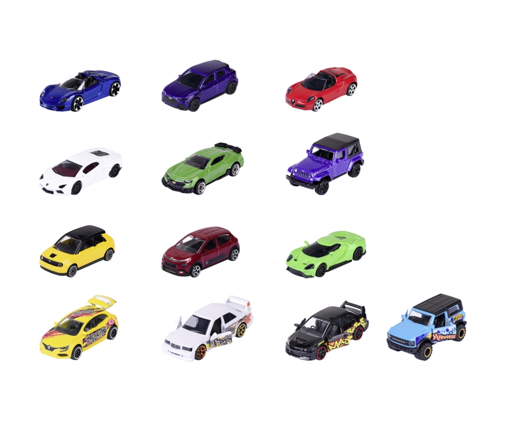 Majorette Giftpack 9+4 Limited Edition 11 212054040 Leichtmetallfelge, Auto, Rad, Spielzeug, Coupé