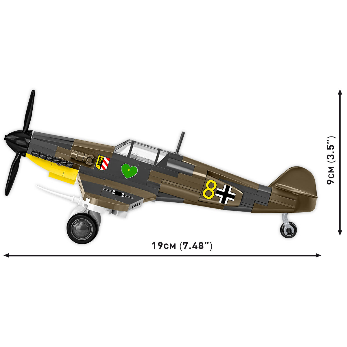COBI 5873 - Messerschmitt BF-109F - Bild 7 COBI 5873 - Messerschmitt BF-109F - Bild 7