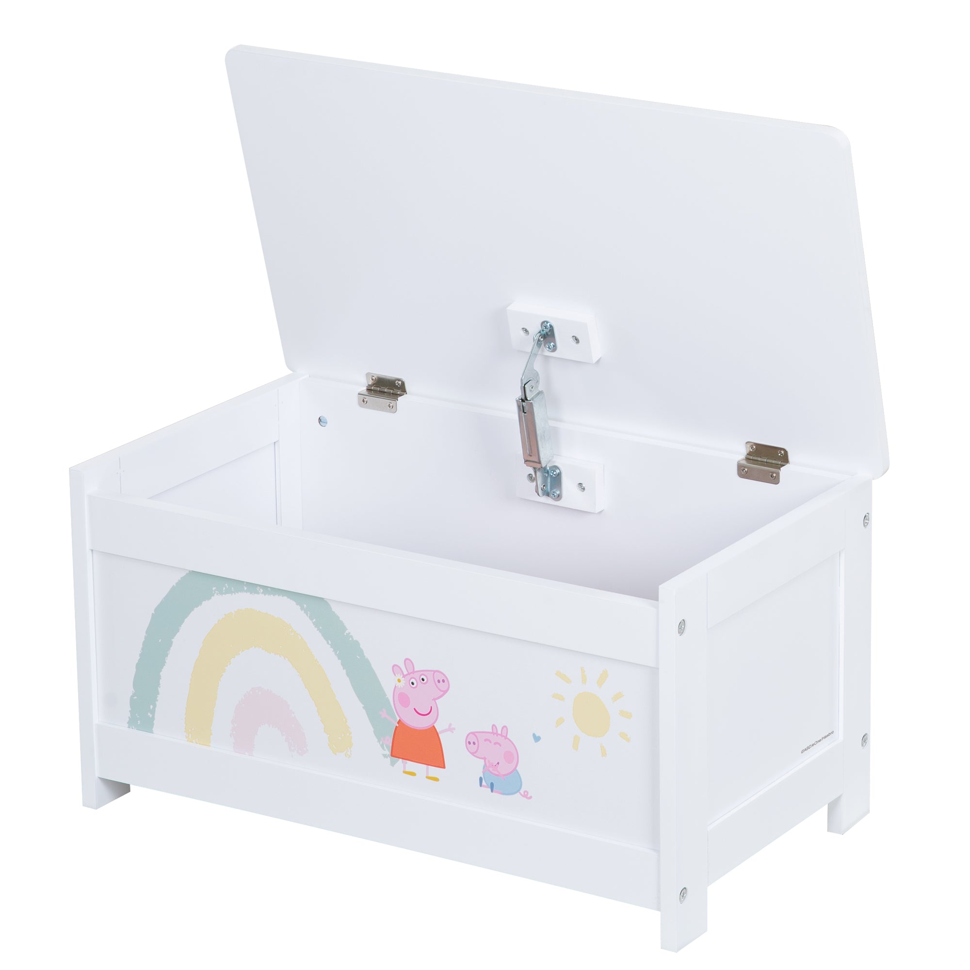 Roba 450518PP1 Spielzeugtruhe Peppa Pig weiß – Spielmöbel - Bild 2 Roba 450518PP1 Spielzeugtruhe Peppa Pig weiß – Spielmöbel - Produktbild 2