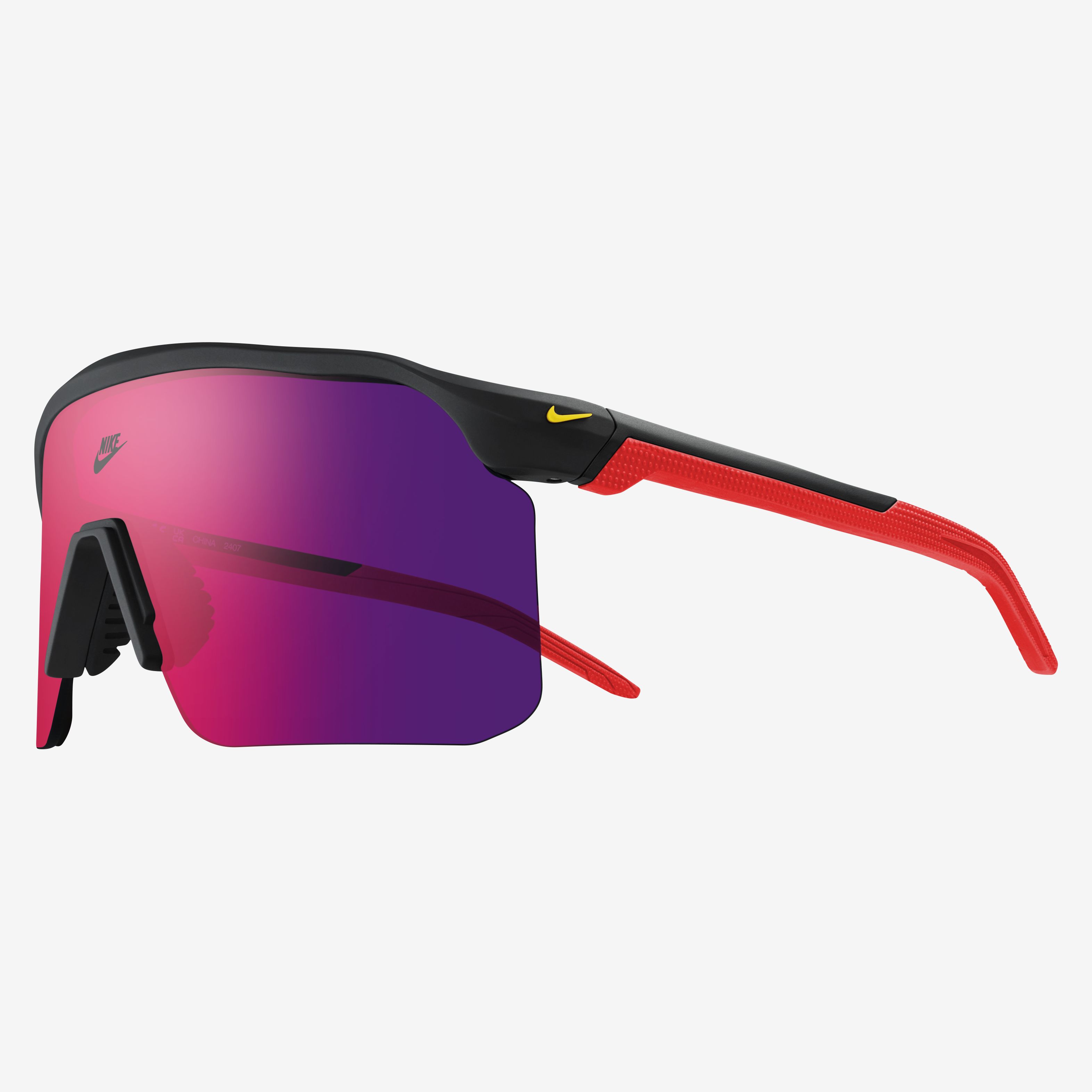 Nike 4004705/GR Sonnenbrille Expedition Shield - Grau / Rot - Bild 2