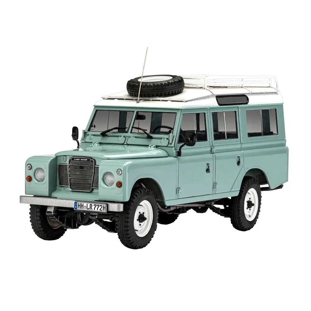 Revell 07047 Land Rover Series III LWB station wagon - Geländewagen Modell 1:24 Revell 07047 Land Rover Series III LWB station wagon - Geländewagen Modell 1:24
