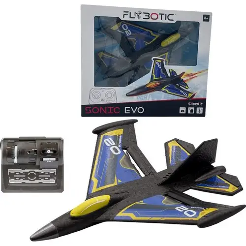 Silverlit, RC-Flugzeug, FLYBOTIC, Sonic, Evo, ,, blau, 31cm Silverlit RC-Flugzeug FLYBOTIC Sonic Evo , blau 31cm