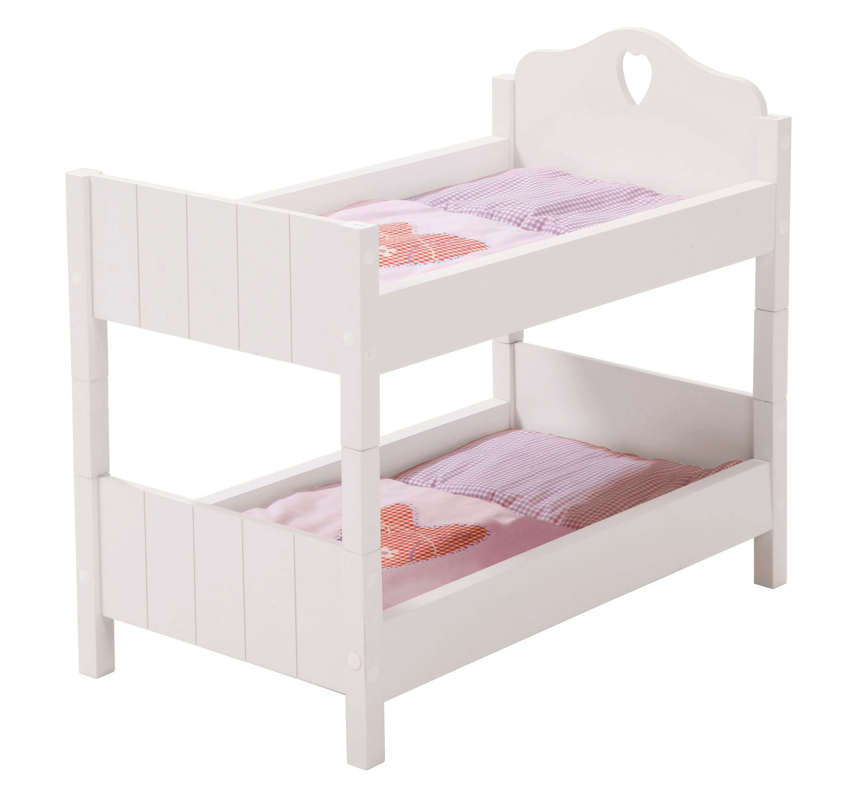 Roba 98331 Puppenetagenbett Fienchen weiß – Puppenmöbel & Häuser - Bild 1 Roba 98331 Puppenetagenbett Fienchen weiß – Puppenmöbel & Häuser - weiß - Puppenmöbel & Häuser - Produktbild 1