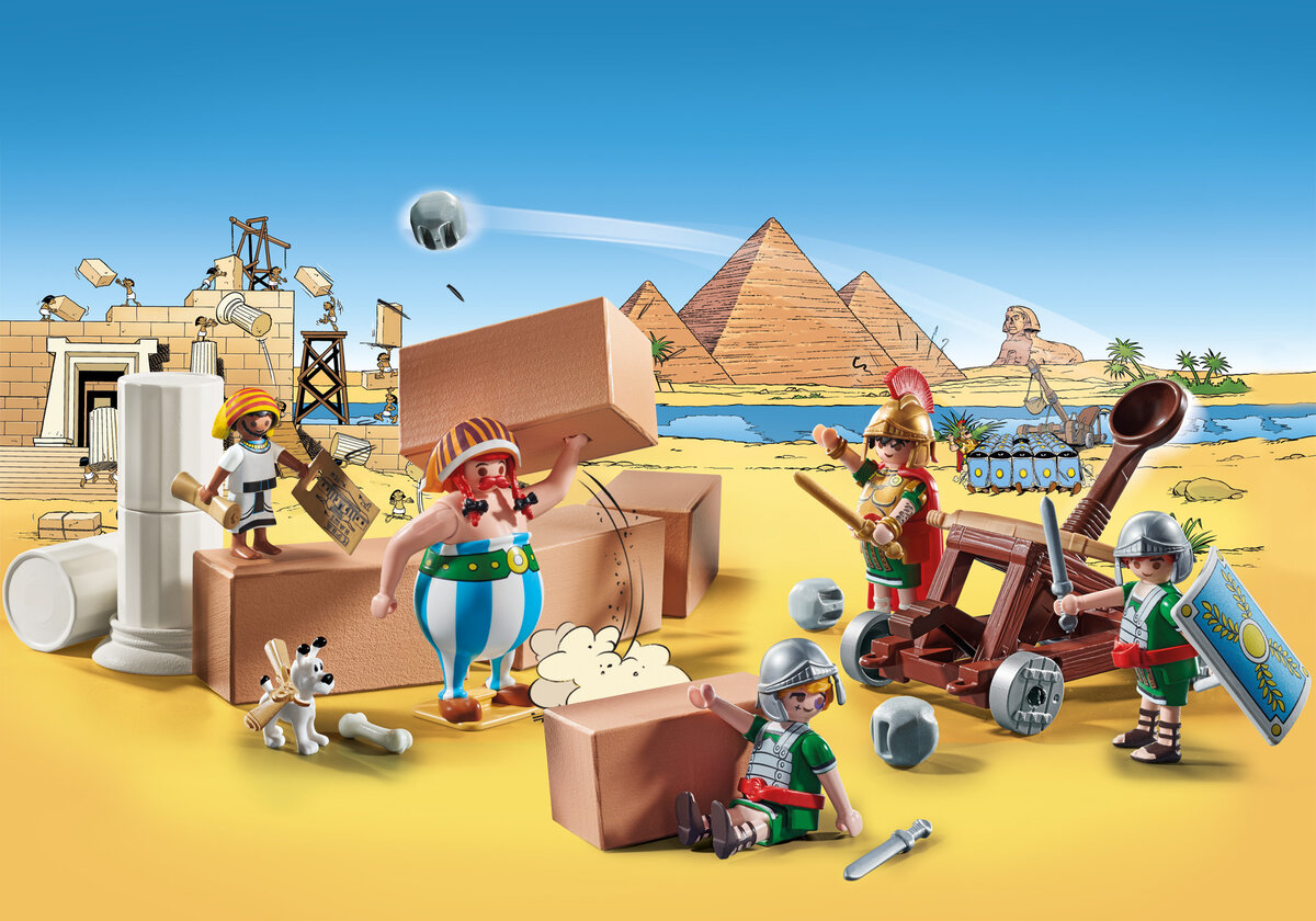 PLAYMOBIL 71268 Asterix: Numerobis und die Schlacht um den Palast Asterix Fußball-Ball, Person, Junge, Kind, Männlich