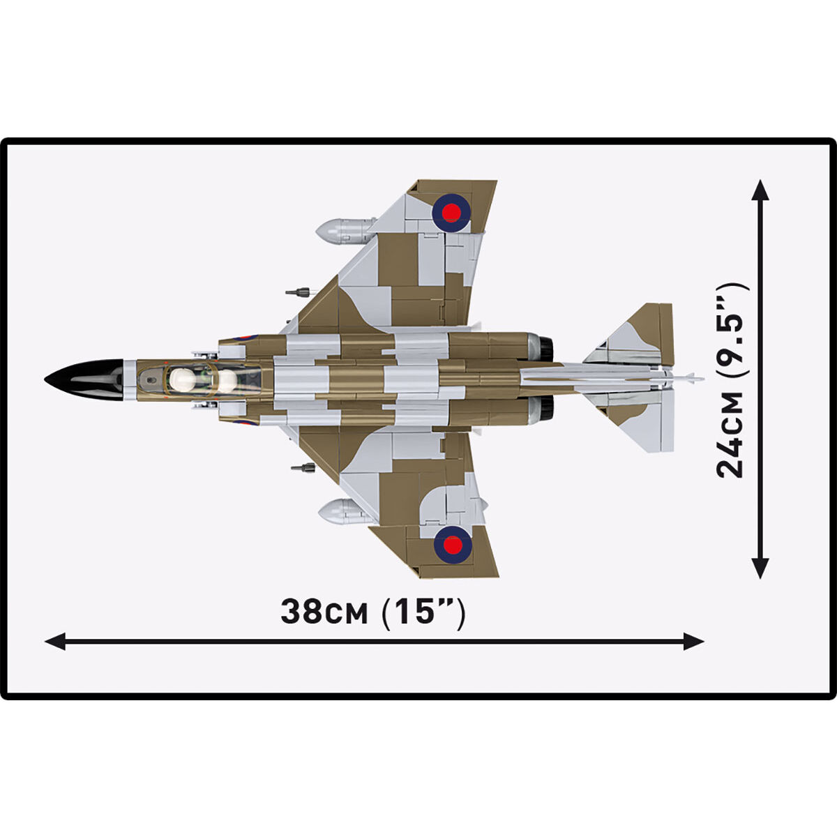 COBI 5908 - F-4M Phantom II (FGR.2) - Bild 9 COBI 5908 - F-4M Phantom II (FGR.2) - Bild 9