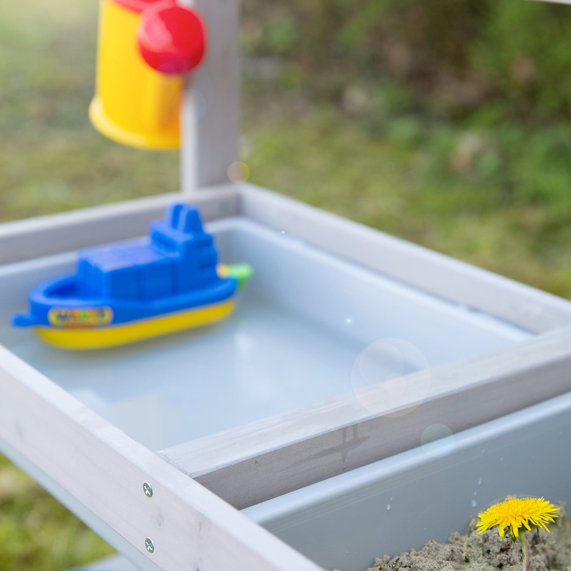Roba 456006GA Kinderküche Outdoor+ mit Spielwanne, grau – Outdoor + - Bild 11 Roba 456006GA Kinderküche Outdoor+ mit Spielwanne, grau – Outdoor + - Produktbild 11