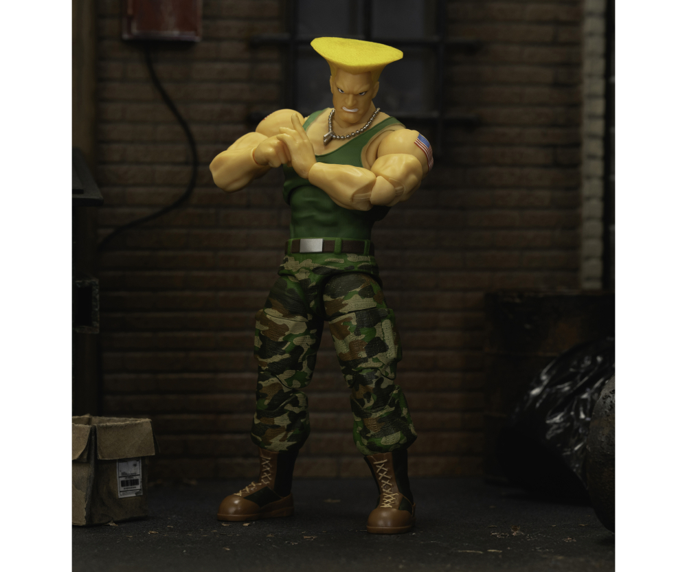 Jada Street Fighter II Guile 6" Figure