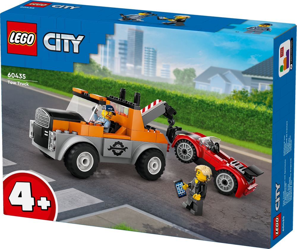 LEGO® City Abschleppwagen mit Sportauto 60435 Maschine, Rad, Spielzeug, Fahrzeug, Formel Eins