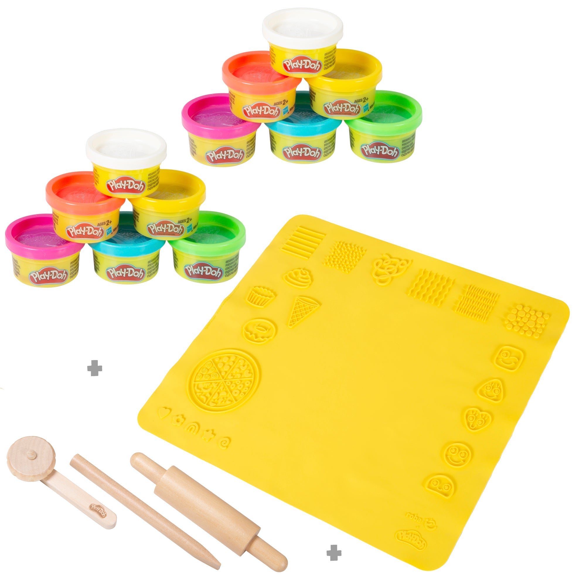 Roba 98158PD1 Spielset "roba x Play-Doh" PlayDoh bunt – Motorik & Lernen - Bild 1 Roba 98158PD1 Spielset "roba x Play-Doh" PlayDoh bunt – Motorik & Lernen - bunt - Motorik & Lernen - Produktbild 1