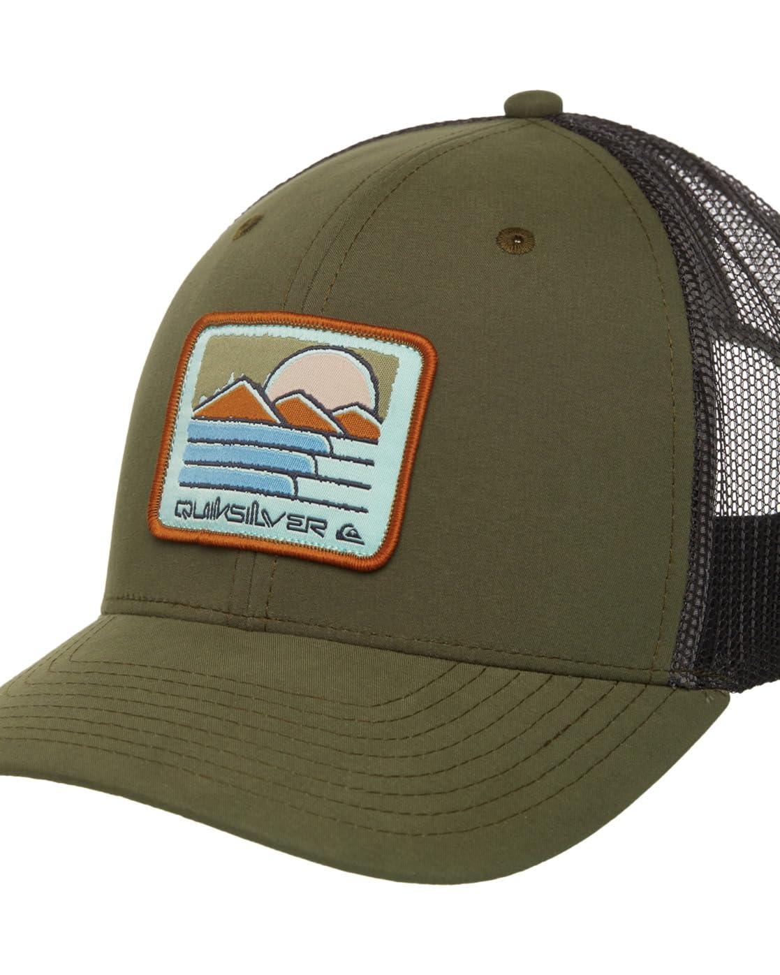 Quiksilver Fabled Season – Snapback-Cap für Männer. Olivgrün