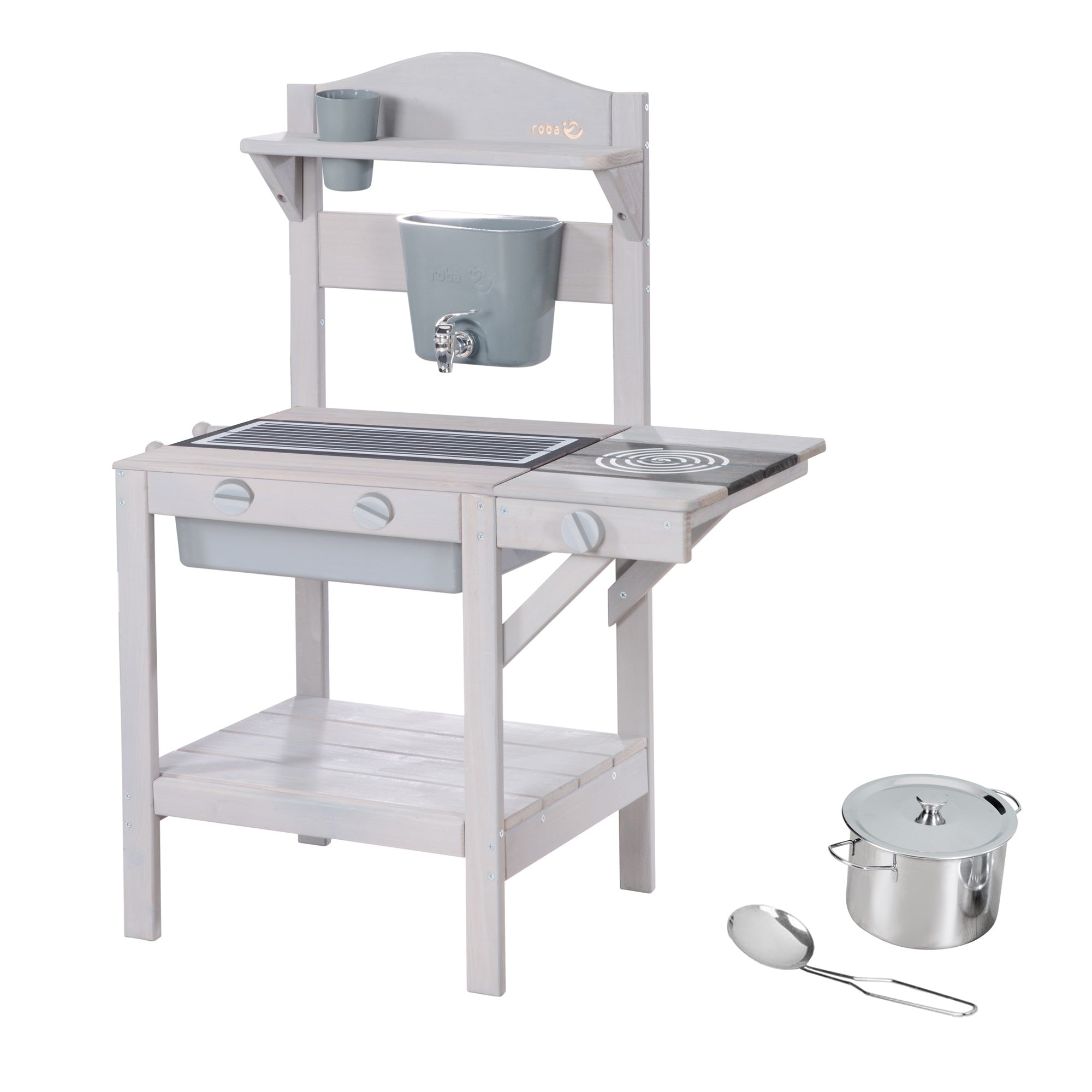 Roba 457011GAZU Outdoorküche grau – Outdoor FSC - Bild 11 Roba 457011GAZU Outdoorküche grau – Outdoor FSC - Produktbild 11