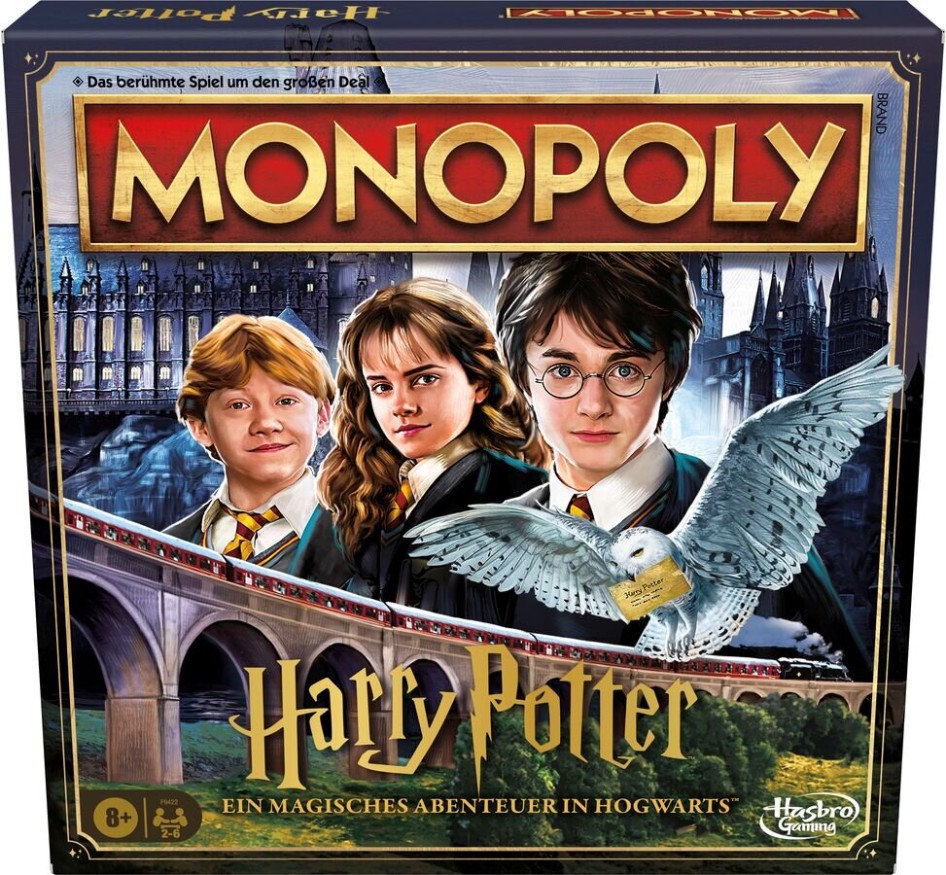 MONOPOLY HARRY POTTER Buch, Veröffentlichung, Erwachsene, Person, Frau