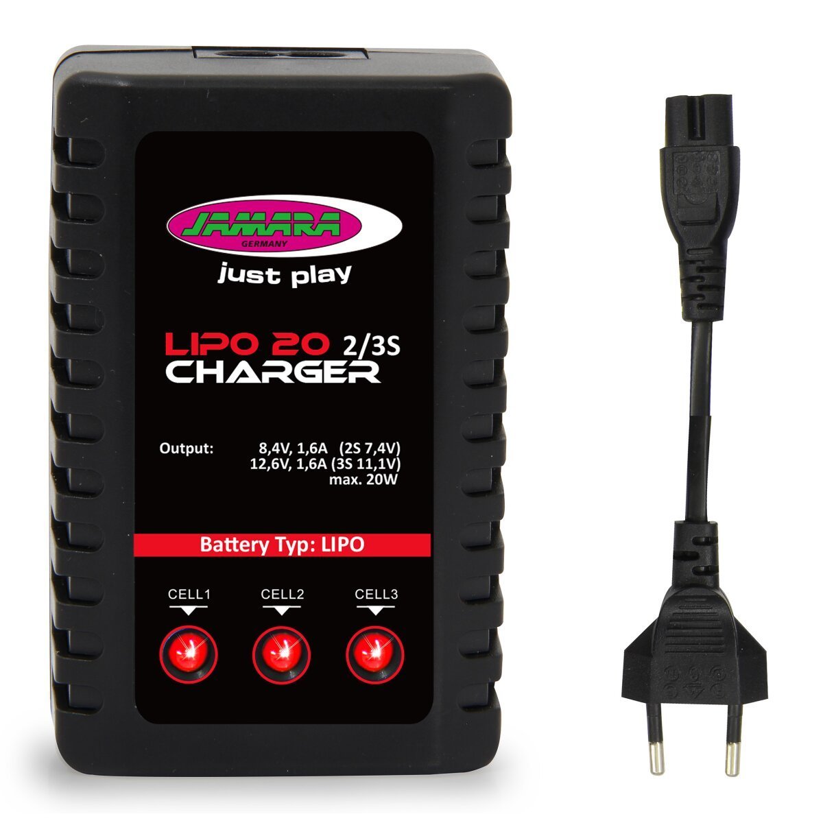 JAMARA Ladegerät LiPo 20 2/3S