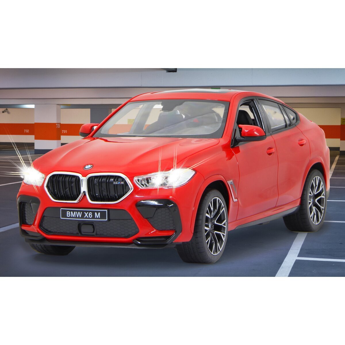 JAMARA BMW X6 M 1:14 rot 2,4GHz ab 6 Jahren JAMARA BMW X6 M 1:14 rot 2,4GHz ab 6 Jahren