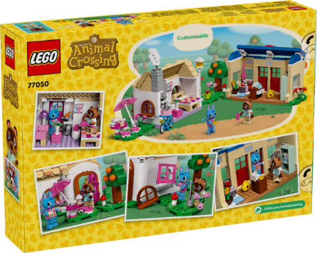 LEGO® Animal Crossing™ Nooks Laden und Sophies Haus Spielzeug mit Figuren 77050 Spielbereich