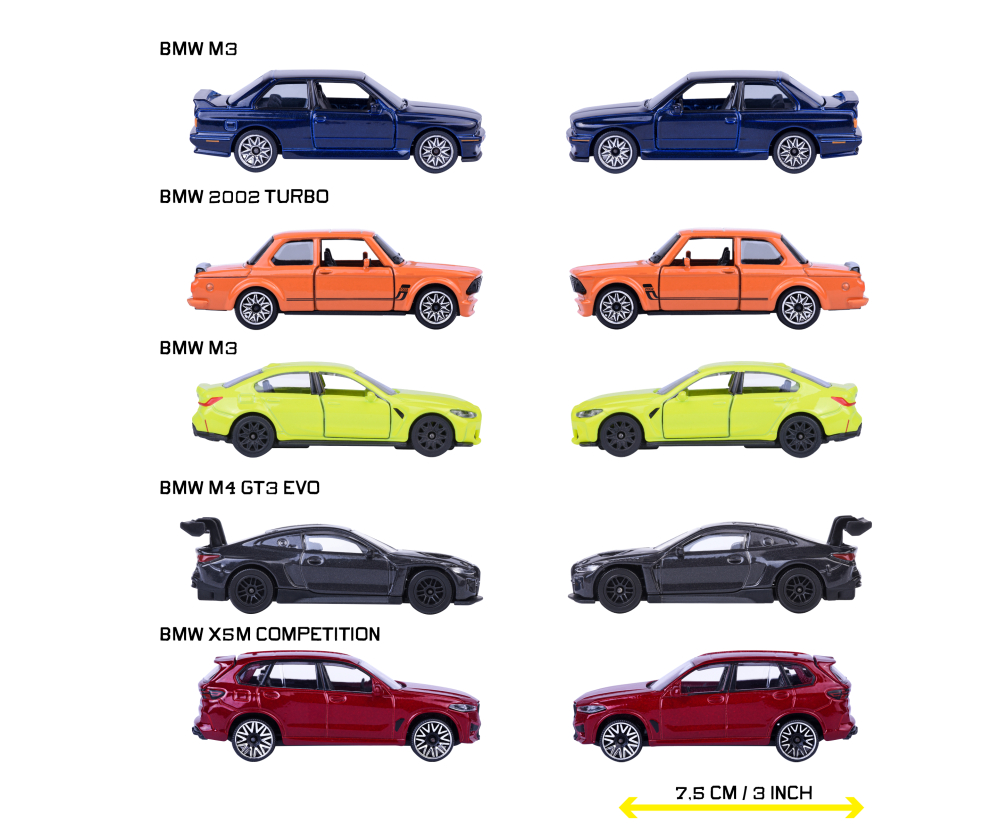 Majorette BMW 5 Pieces Giftpack Majorette BMW 5 Pieces Giftpack