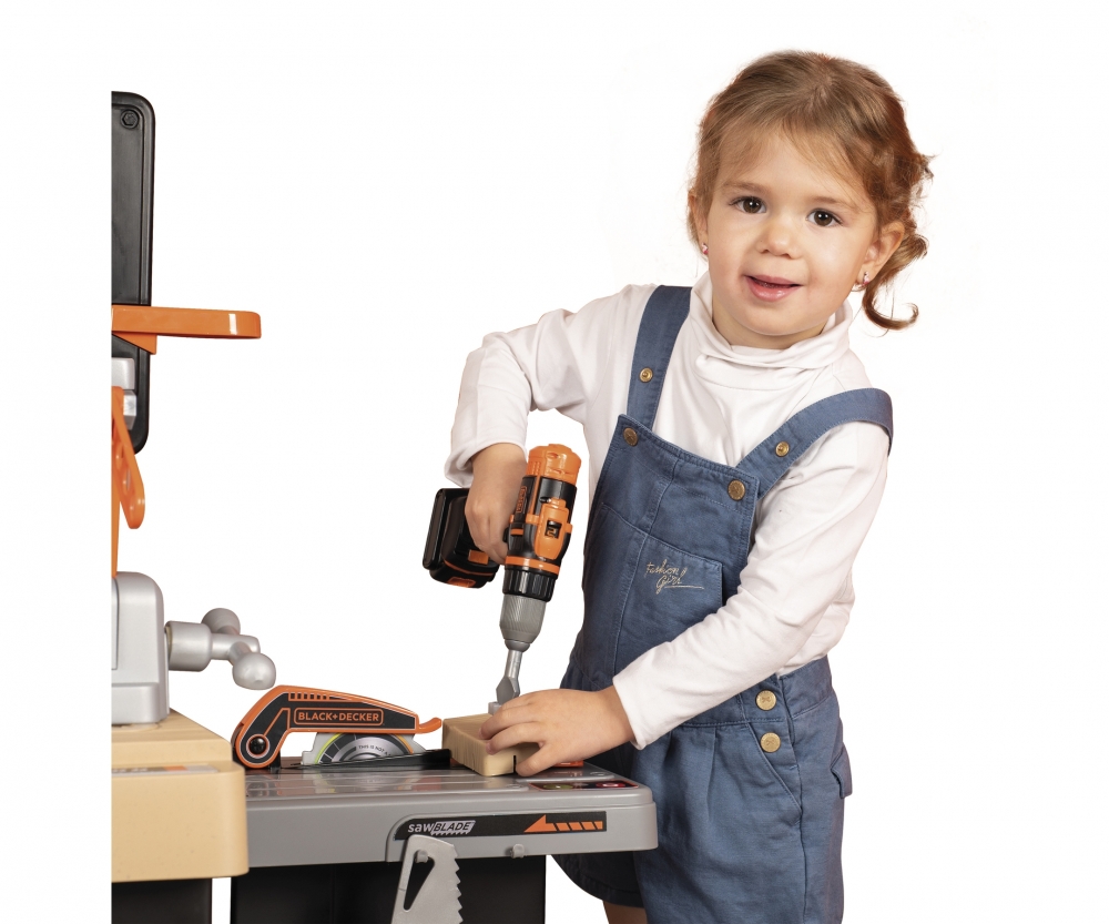 Smoby Smoby Black+Decker Werkbank Mega Center Smoby Smoby Black+Decker Werkbank Mega Center