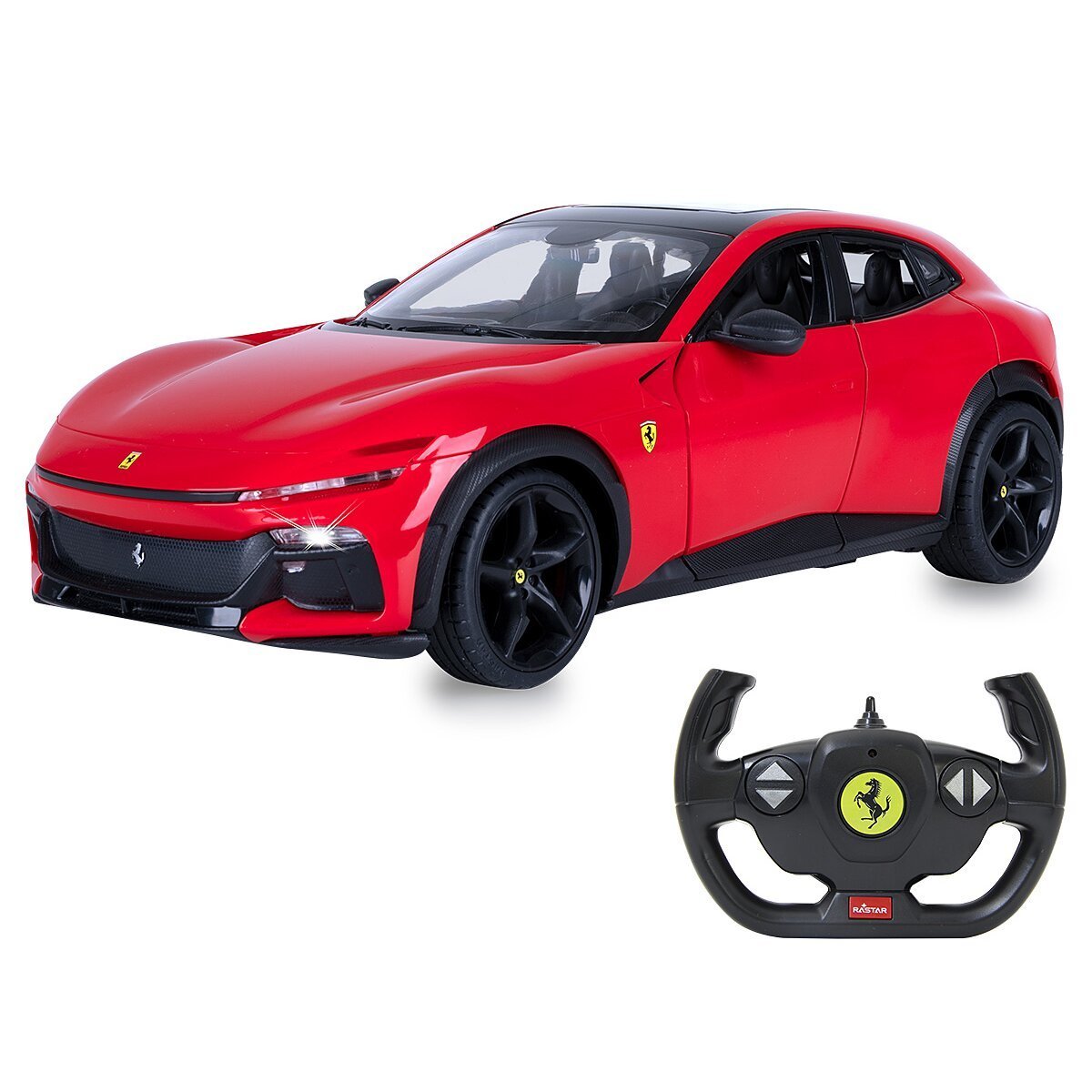 JAMARA Ferrari Purosangue 1:14 rot 2,4GHz Tür manuell ab 6 Jahren