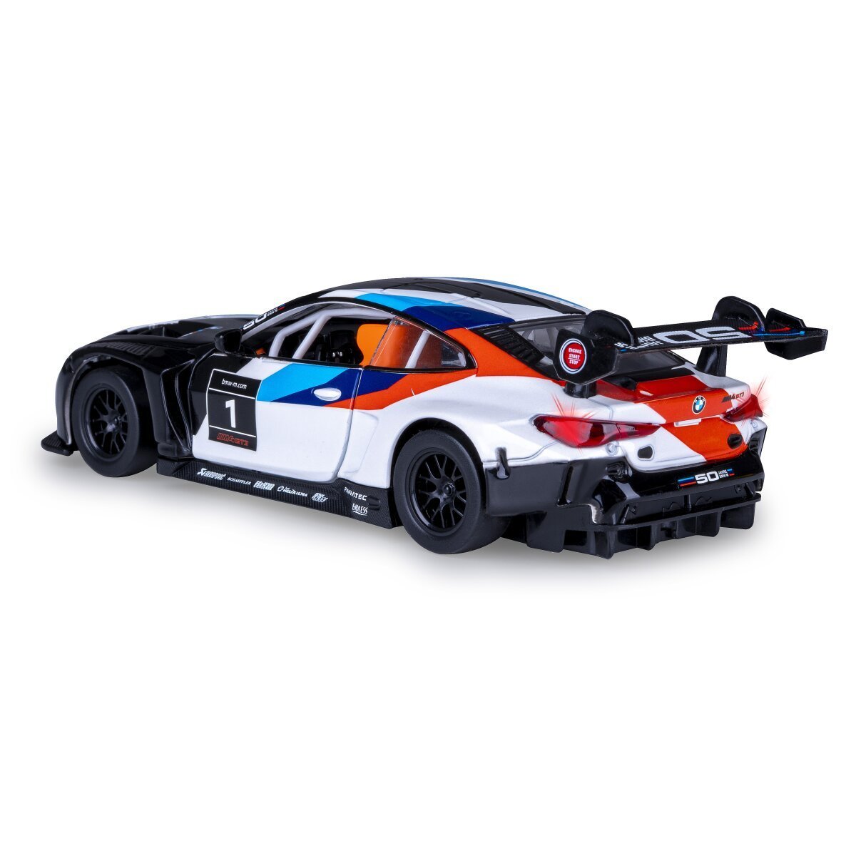 JAMARA BMW M4 GT3 Diecast 1:32 weiß inkl. Knopfzellen ab 3 Jahren JAMARA BMW M4 GT3 Diecast 1:32 weiß inkl. Knopfzellen ab 3 Jahren