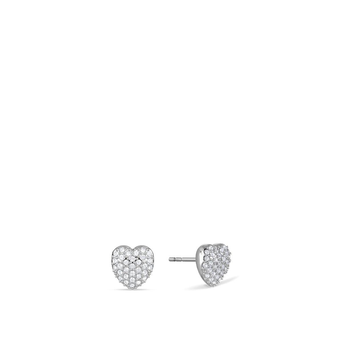 Bering 468-768-Steel Damenset, Kette/Ohrringe, Silber, Herz Bering 468-768-Steel Damenset, Kette/Ohrringe, Silber, Herz
