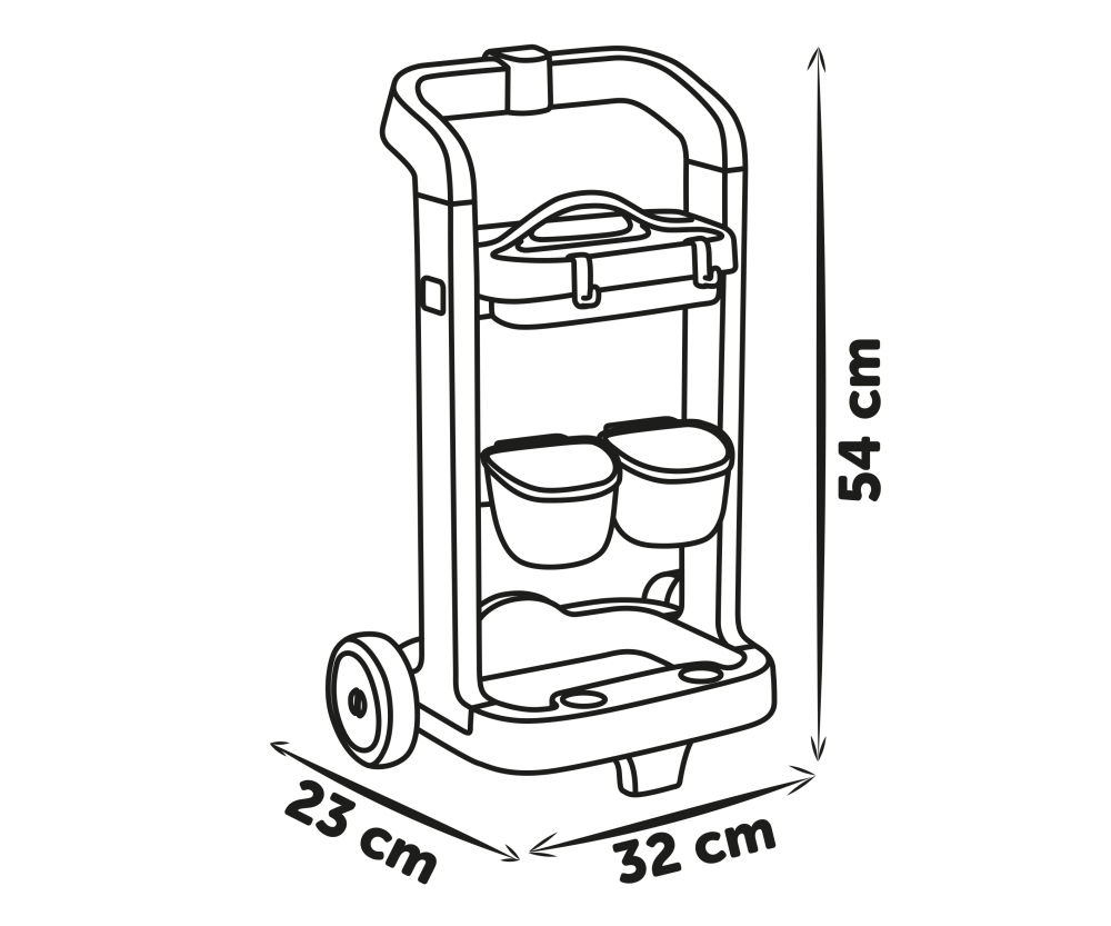 Smoby Smoby My Hair Style Friseursalon Trolley Smoby Smoby My Hair Style Friseursalon Trolley