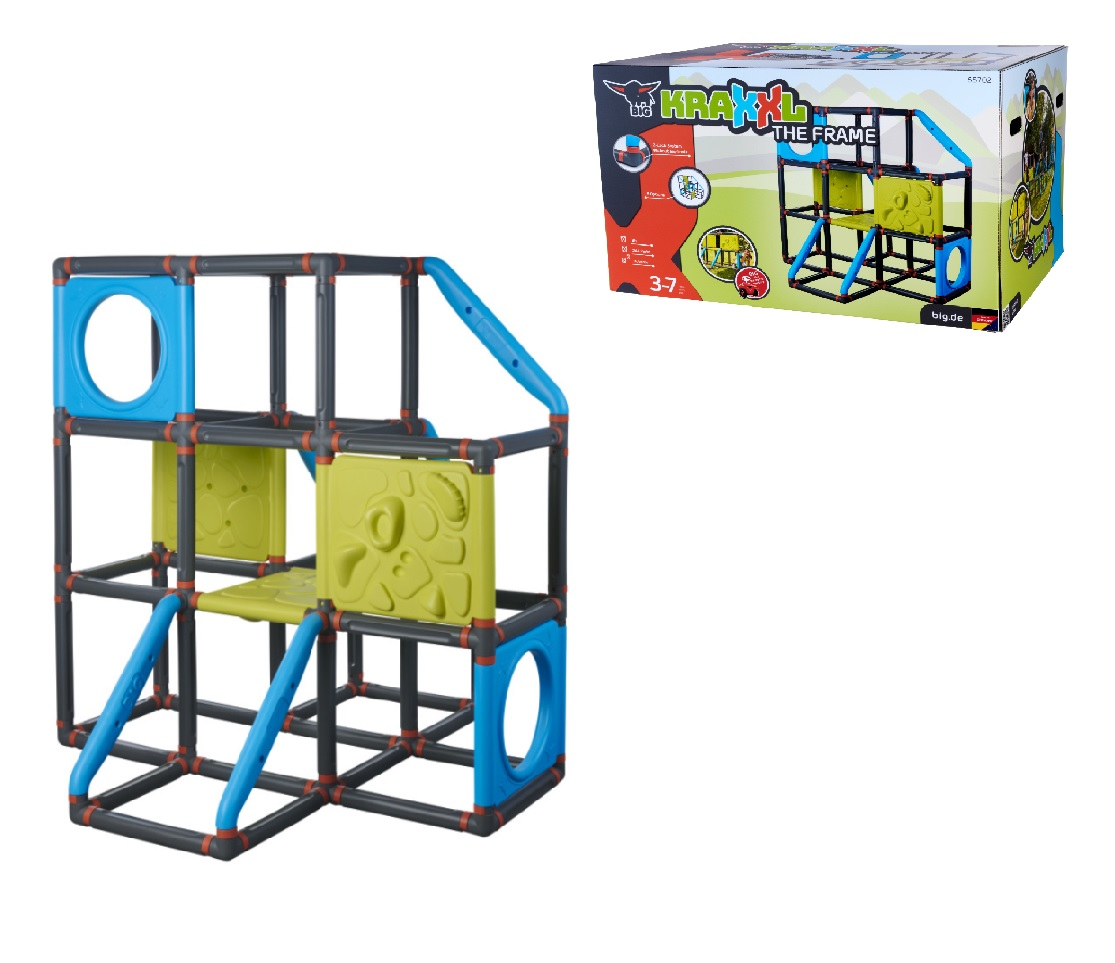 Big_Kraxxl_-_The_Frame, Spielbereich, Drinnen, Draußen, Spielbereich im Freien