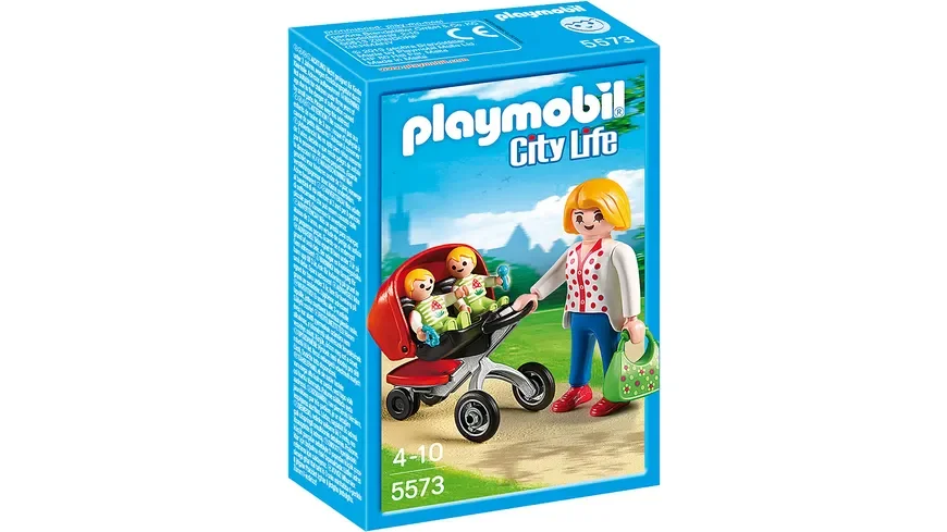 PLAYMOBIL 5573 PLAYMOBIL Zwillingskinderwagen PLAYMOBIL, 5573, PLAYMOBIL, Zwillingskinderwagen