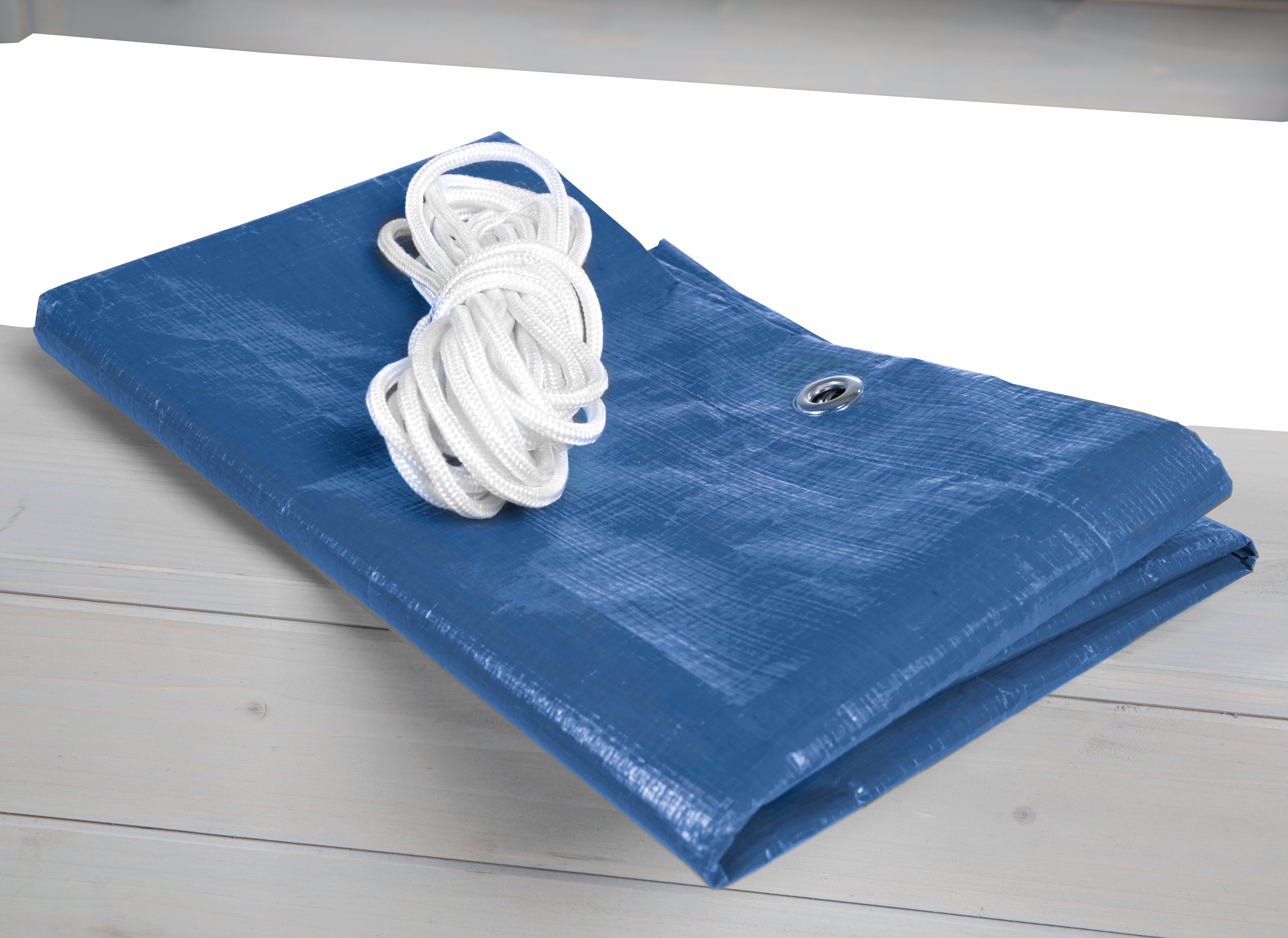 Roba 455913BL Abdeckplane für Sandkästen, groß blau – Outdoor - Produktbild 3