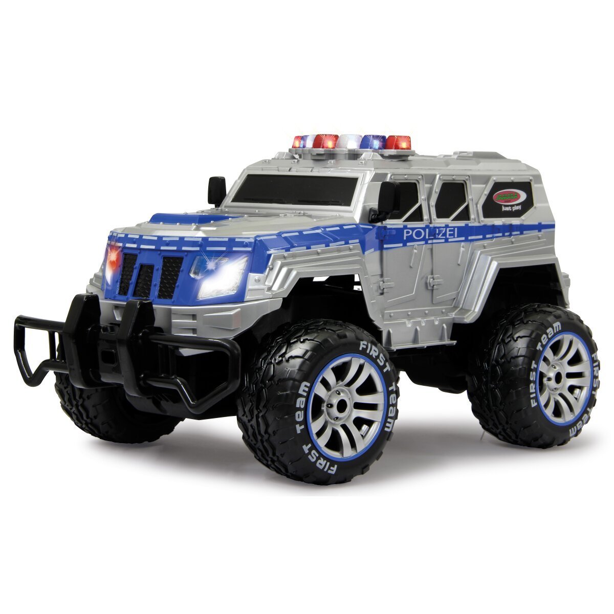 JAMARA Polizei Panzerwagen Monstertruck 1:12 27MHz LED inkl. Akku & Ladegerät ab 6 Jahren