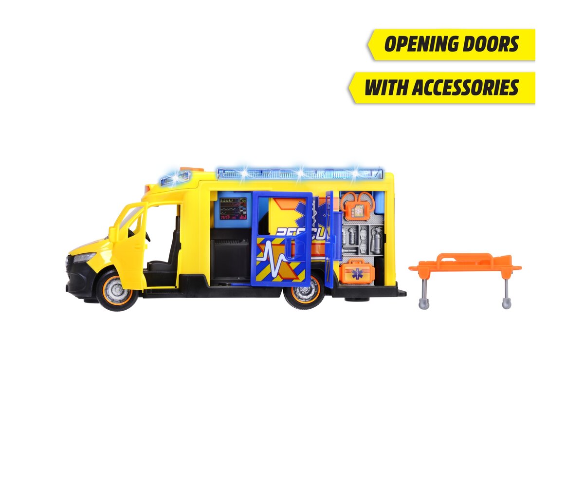 Dickie Toys Mercedes-Benz Sprinter Rescue 203716025 Transport, Transporter, Fahrzeug
