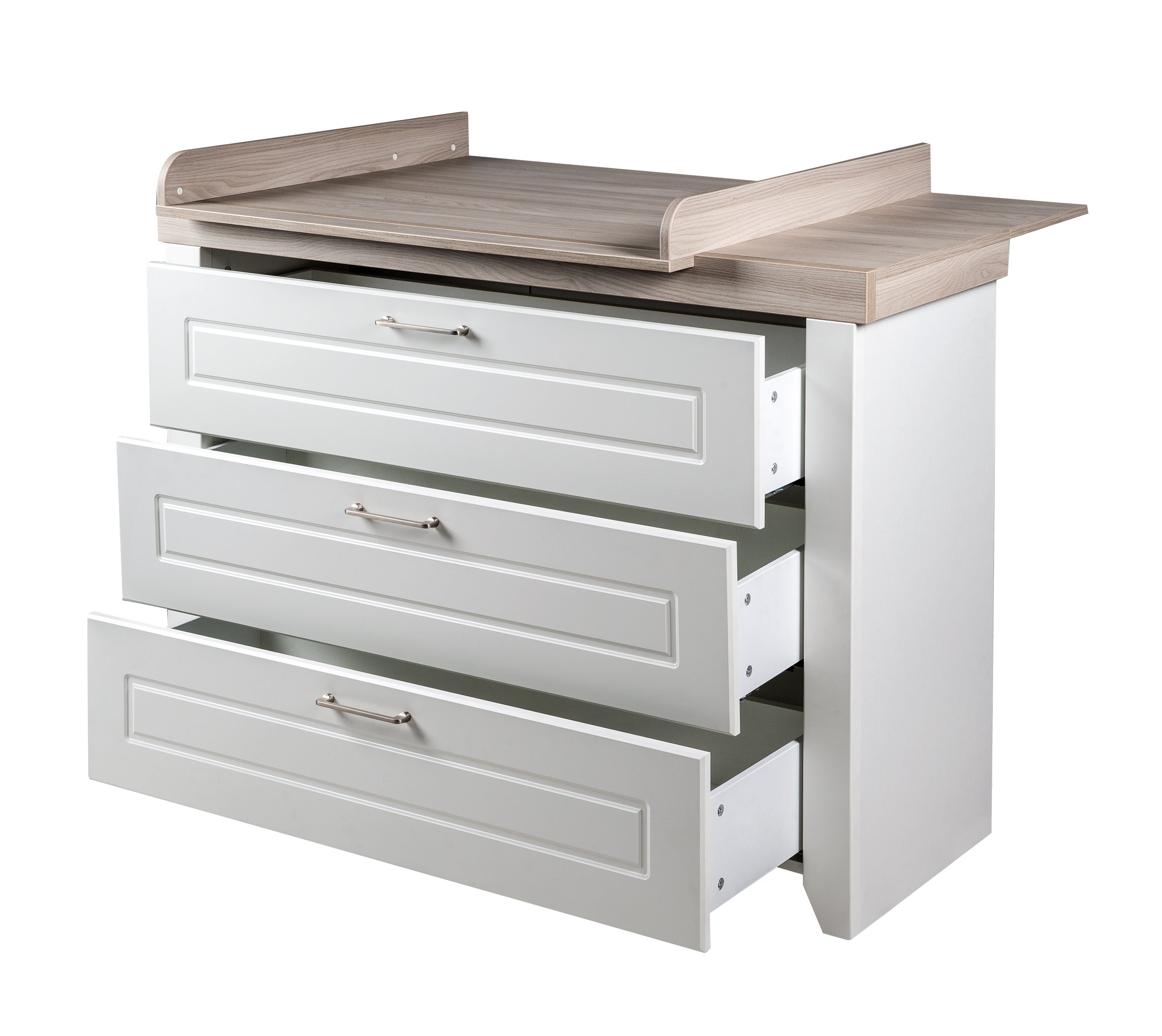 Roba 1733775 breite Wickelkommode Felicia Canadian White – Wickelkommode breit - Bild 3 Roba 1733775 breite Wickelkommode Felicia Canadian White – Wickelkommode breit - Produktbild 3