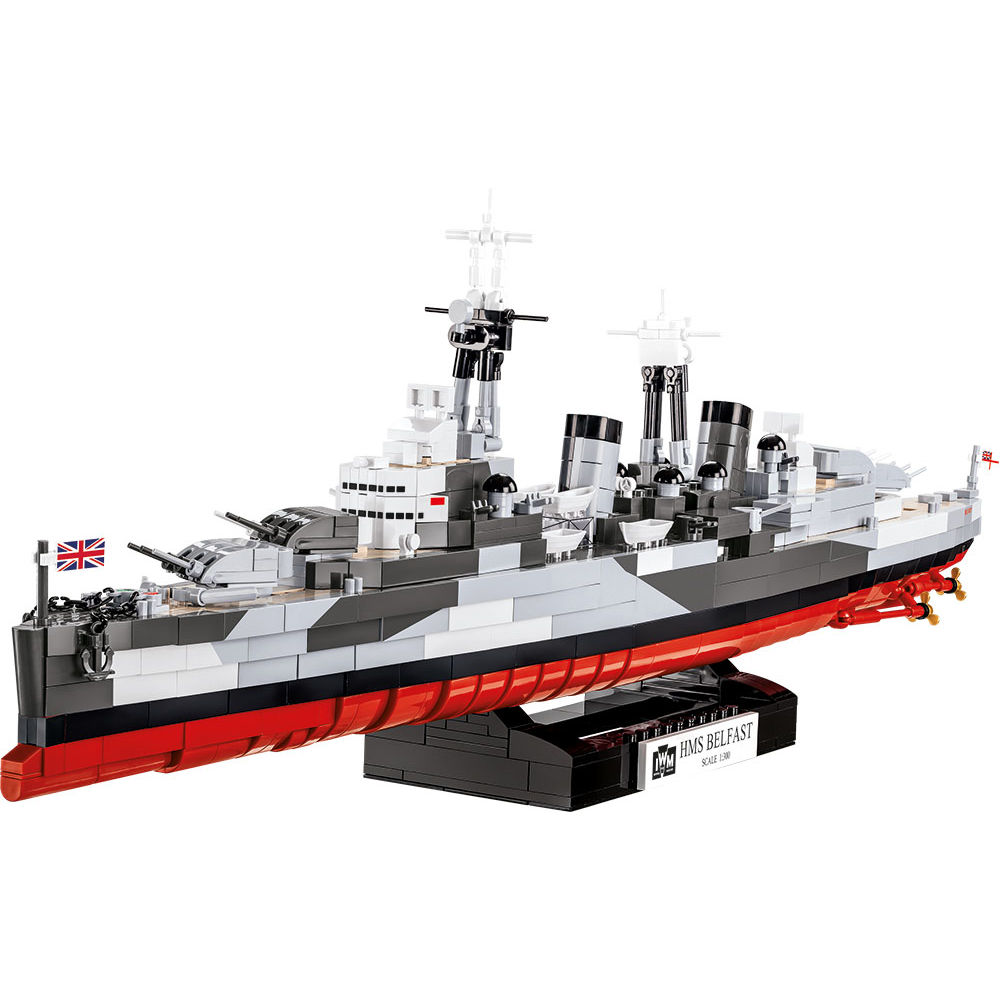 COBI 4844 - HMS Belfast Maßstabb 1:300) - Bild 5