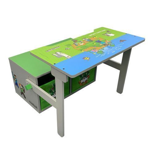 Roba 735140MC Sitzbank 'Minecraft' umklappbar zur Spielbank mit Tisch & Stauraumboxen - Produktbild 5