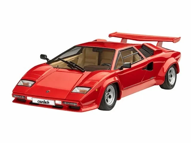 Revell 07730 Lamborghini Countach LP500S - Supersportwagen Modell 1:24 Revell 07730 Lamborghini Countach LP500S - Supersportwagen Modell 1:24