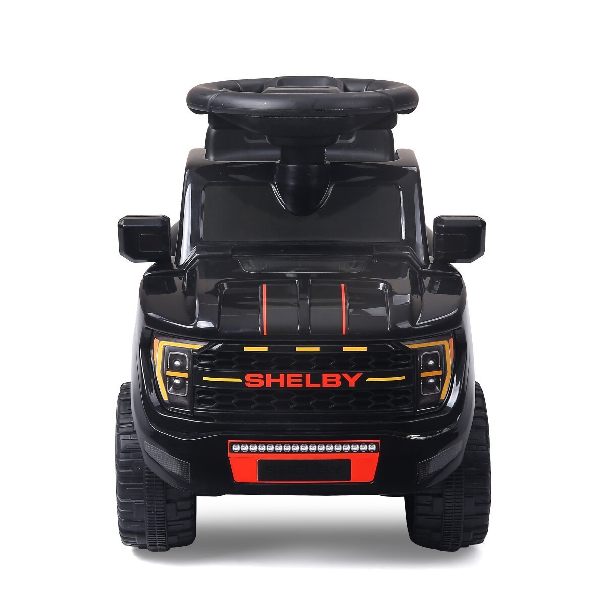JAMARA Rutscher Shelby Ford F-150 Raptor mit Anhänger schwarz ab 18 Monaten