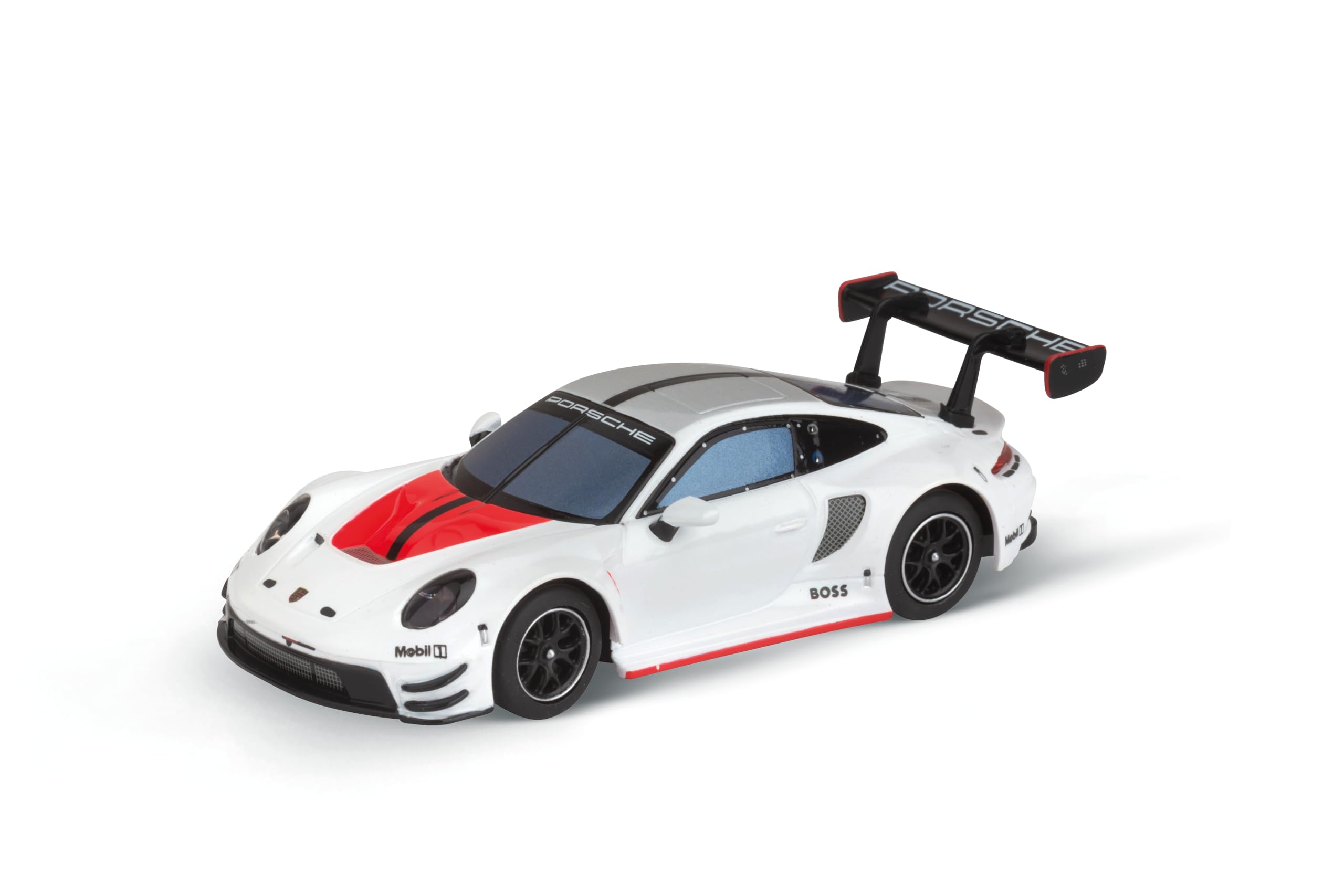 Carrera HYBRID Porsche 911 GT3 R „White Lightning“ 50051006 Sprach, Rad, Leichtmetallrad, Reifen, Sportwagen