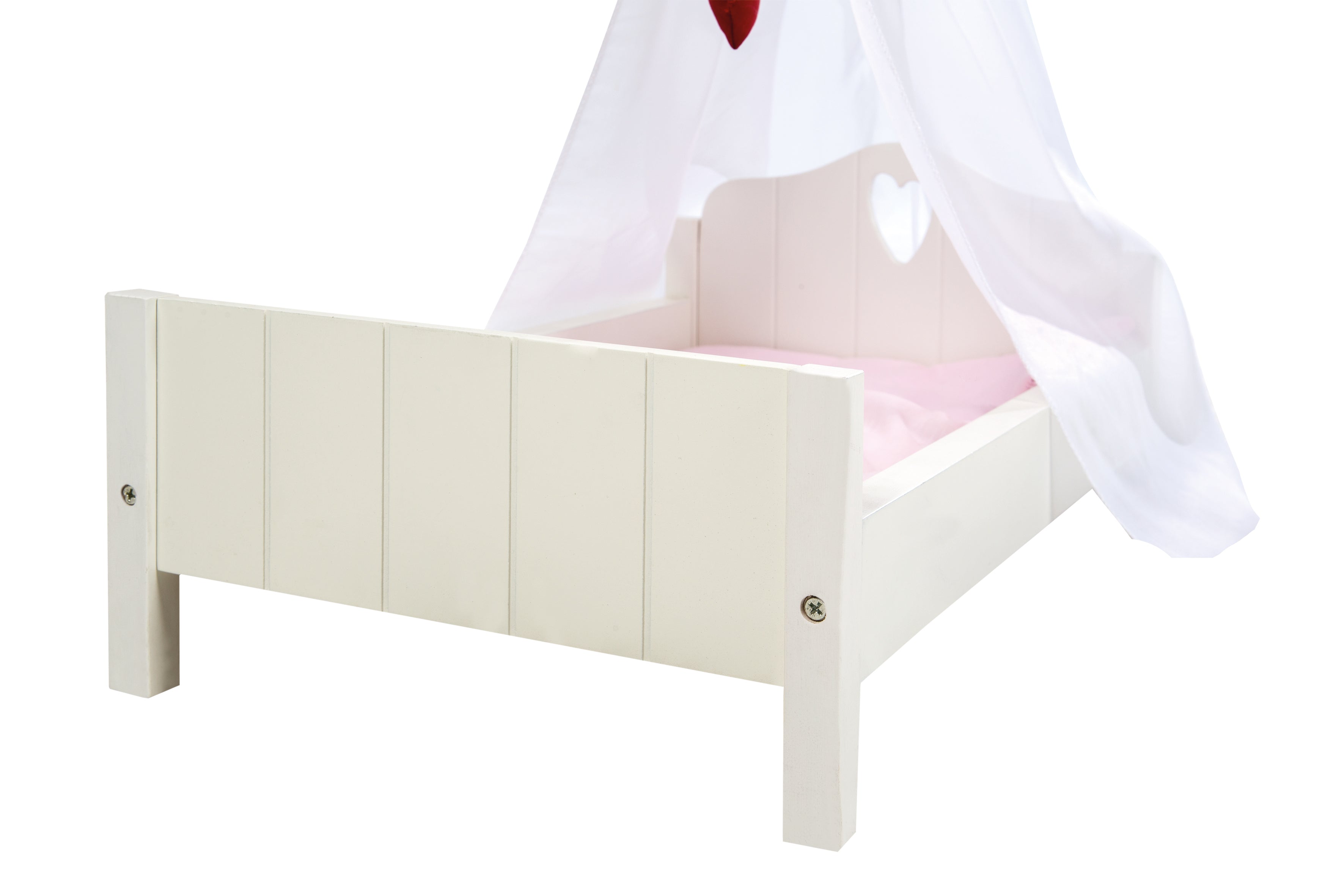 Roba 98333 Puppenstandbett Fienchen weiß – Puppenmöbel & Häuser - Bild 5 Roba 98333 Puppenstandbett Fienchen weiß – Puppenmöbel & Häuser - Produktbild 5