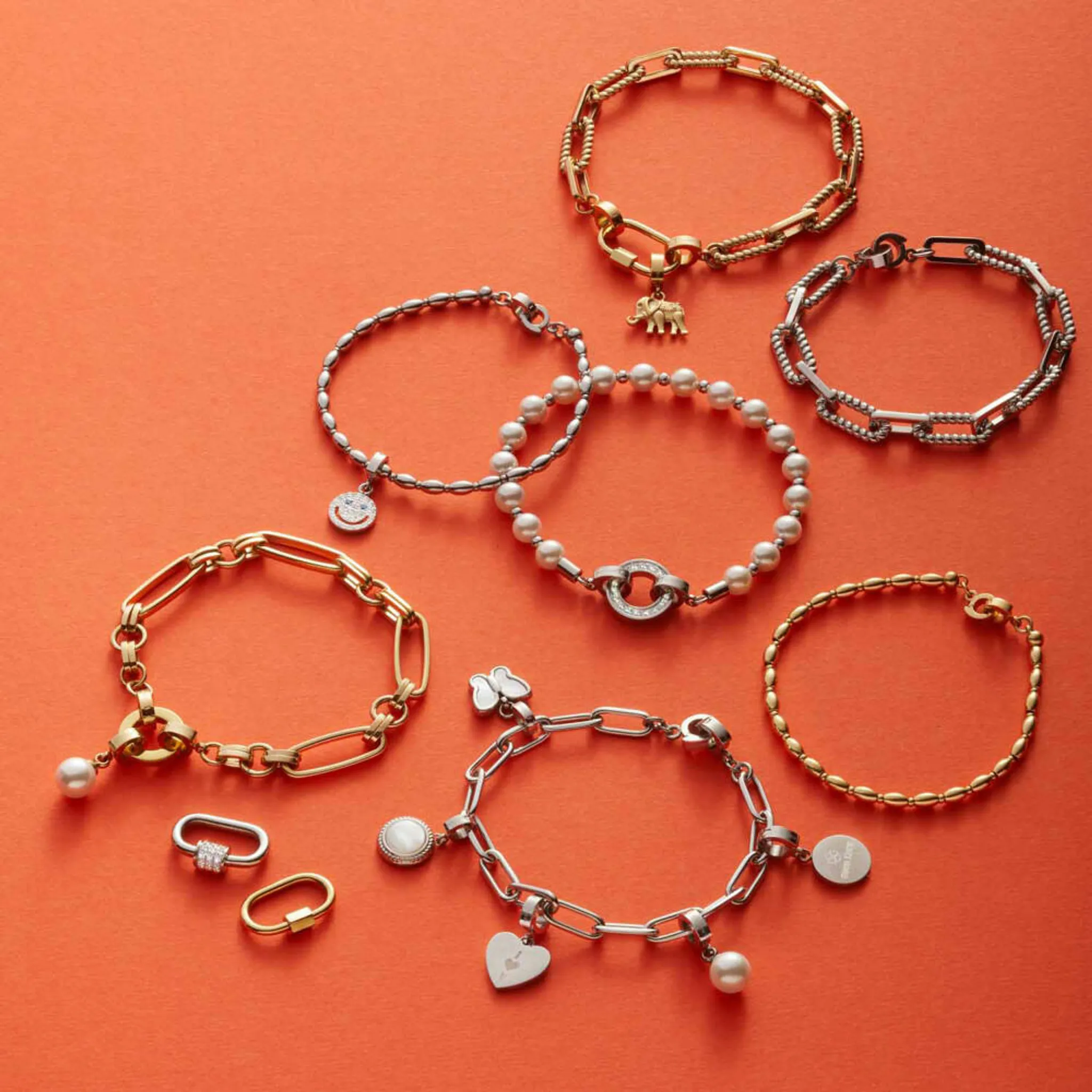 Leonardo Armband gold Lori Clip&Mix