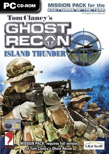 PC_Tom_Clancy's_Ghost_Recon_-_Island_Thunder_Add-On, Handschuh, Feuerwaffe, Person, Pistole, Gewehr
