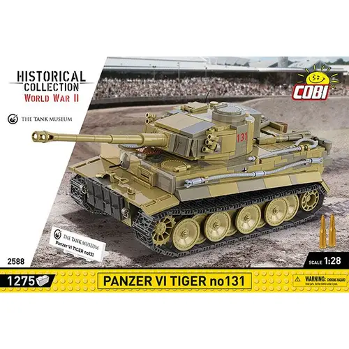 Cobi 2588 Panzer VI Tiger I no 131 The Tank Museum Cobi 2588 Panzer VI Tiger I no 131 The Tank Museum