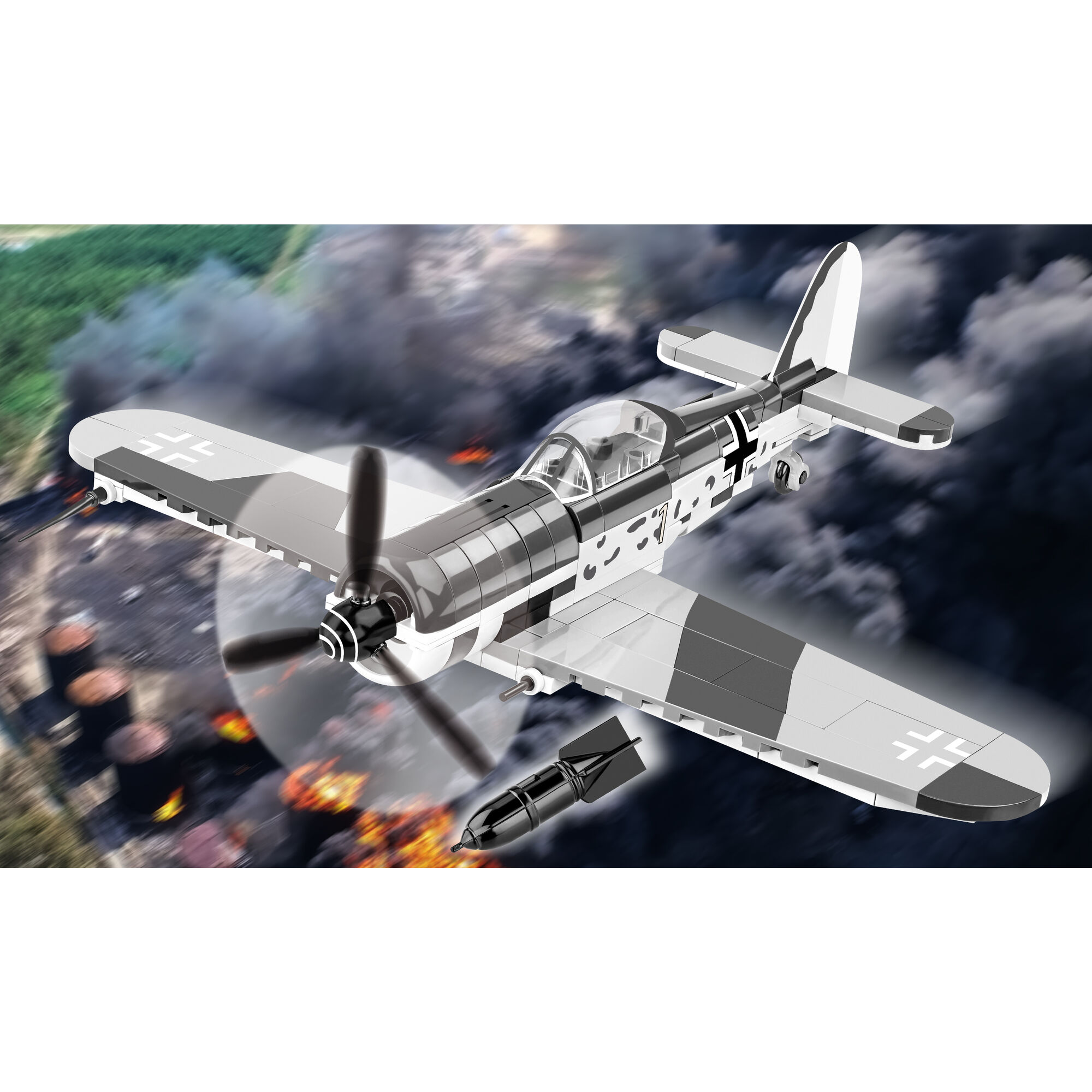 COBI 5871 - FOCKE-WULF FW 190 F-8 - Bild 4 COBI 5871 - FOCKE-WULF FW 190 F-8 - Bild 4