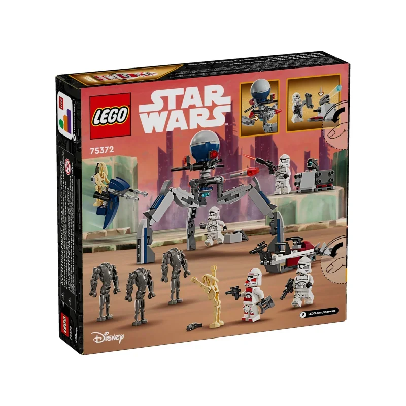 LEGO® Star Wars™ Clone Trooper & Battle Droid 75372 LEGO® Star Wars™ Clone Trooper & Battle Droid 75372