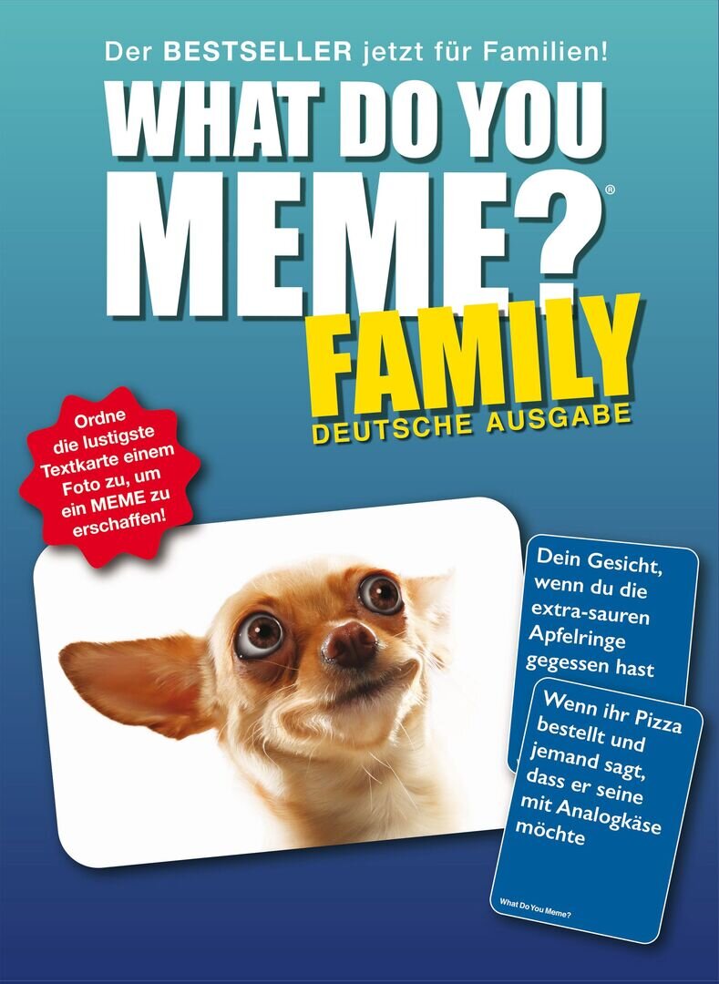 What, Do, You, Meme, Family, Edition, DE, Hund, Säugetier, Haustier