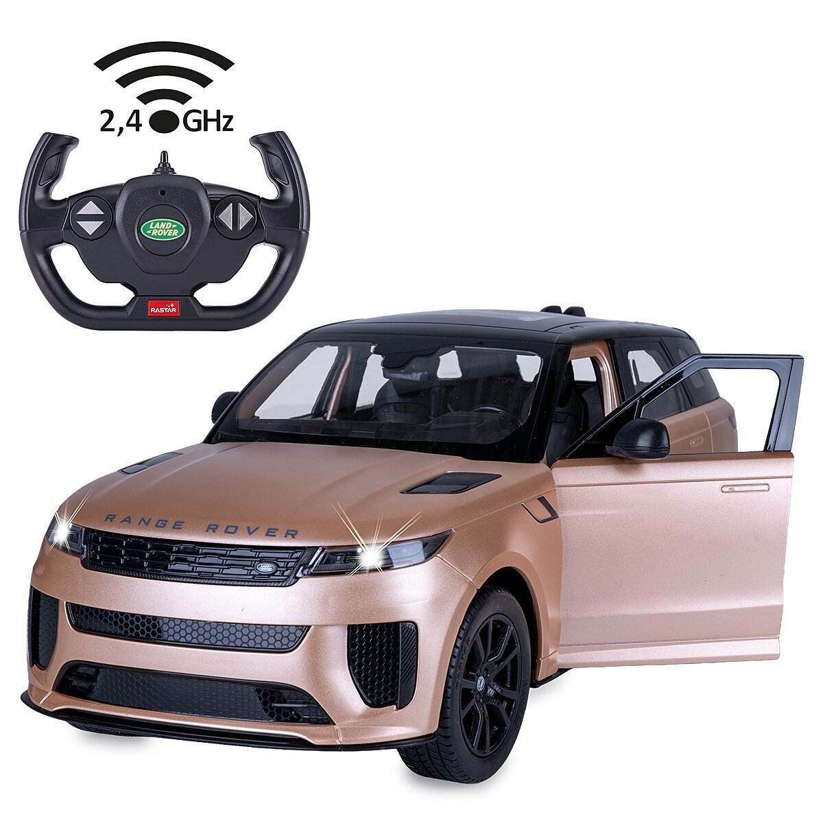 JAMARA Range Rover Sport SV 1:14 gold 2,4GHz Tür manuell ab 6 Jahren