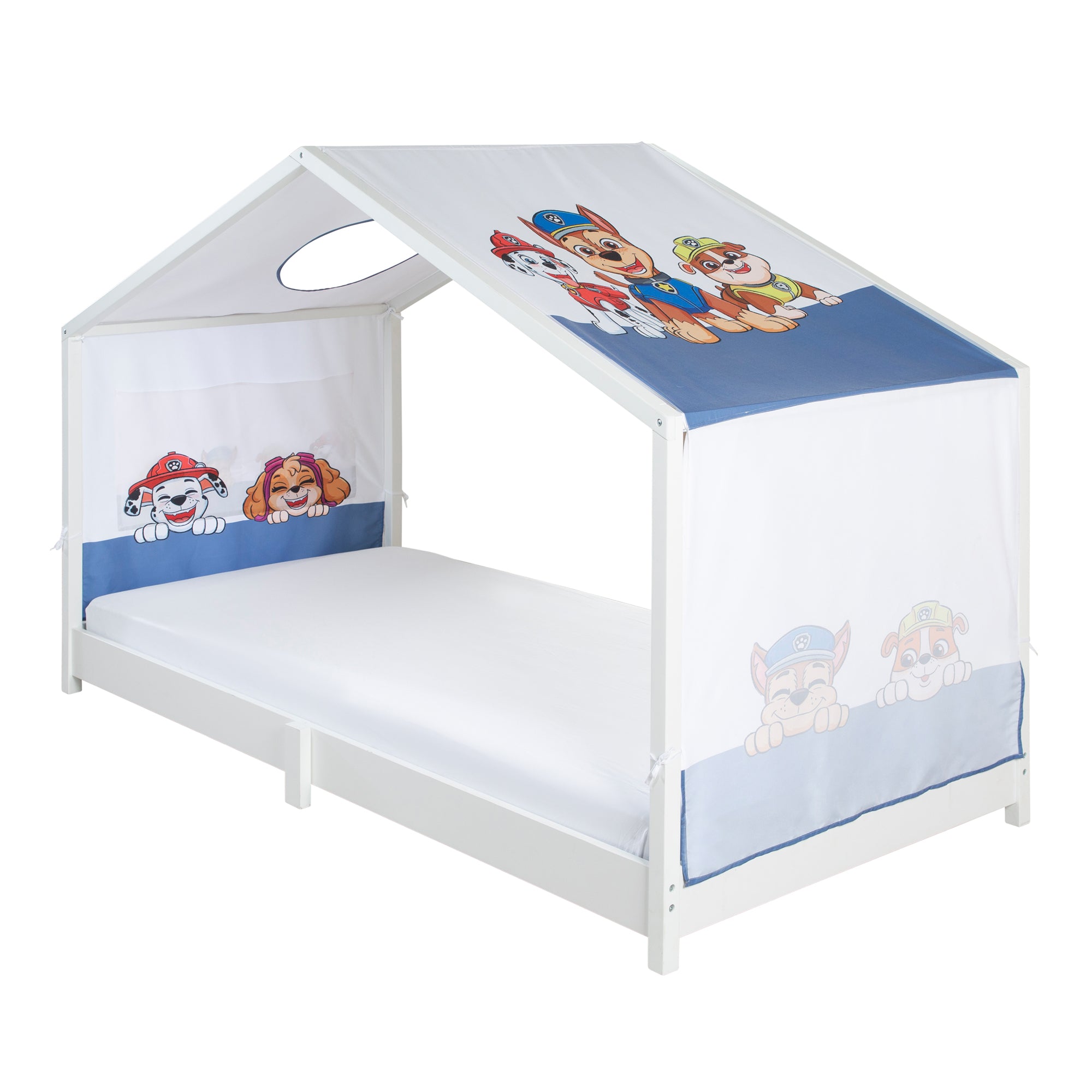 Roba 0286PW1 Hausbettbezug 90x200 cm Paw Patrol weiß – Bettenzubehör - Bild 2 Roba 0286PW1 Hausbettbezug 90x200 cm Paw Patrol weiß – Bettenzubehör - Produktbild 2