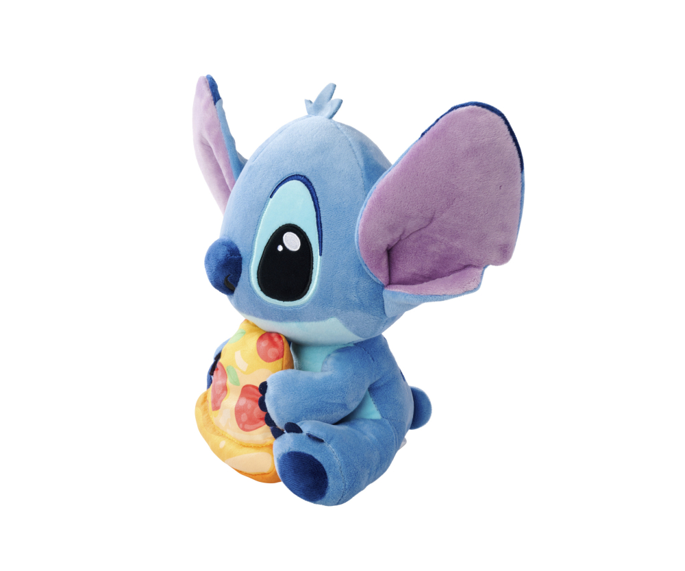 Simba Disney Stitch mit Pizza, 25cm