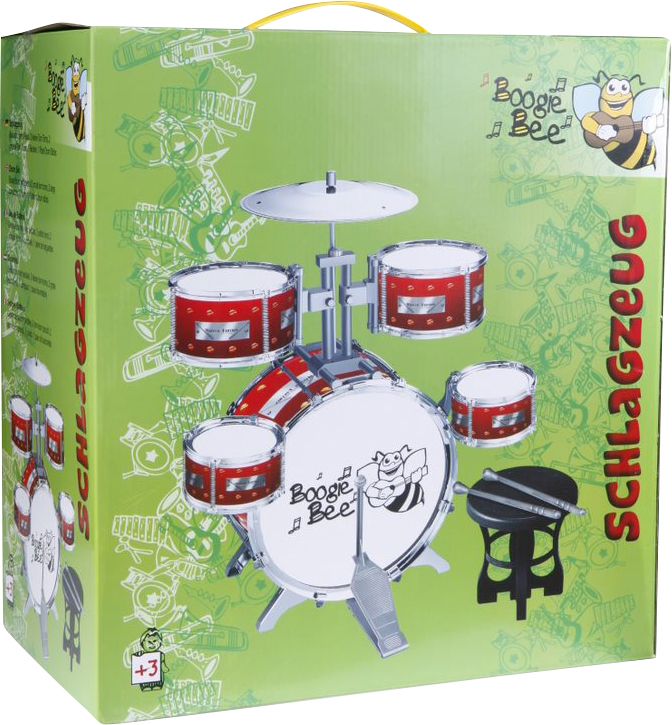 Boogie Bee Schlagzeug 75 x 58 x 41 cm Musikinstrument, Trommel, Schlagzeug, Musikinstrument, Trommel, Schlagzeug, Musikinstrument, Trommel, Schlagzeug