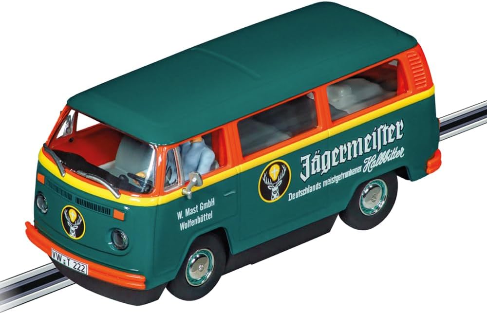 Carrera VW Bus T2b "Jägermeister" Evolution Slotcar im Maßstab 1:32 20027795 Bus, Transport, Fahrzeug, Auto, Lieferwagen