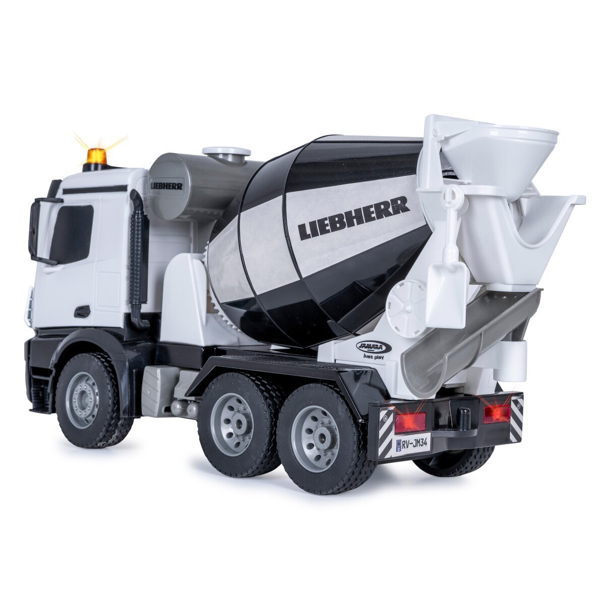 JAMARA Fahrmischer Mercedes-Benz Arocs Liebherr 1:20 2,4GHz ab 6 Jahren JAMARA Fahrmischer Mercedes-Benz Arocs Liebherr 1:20 2,4GHz ab 6 Jahren