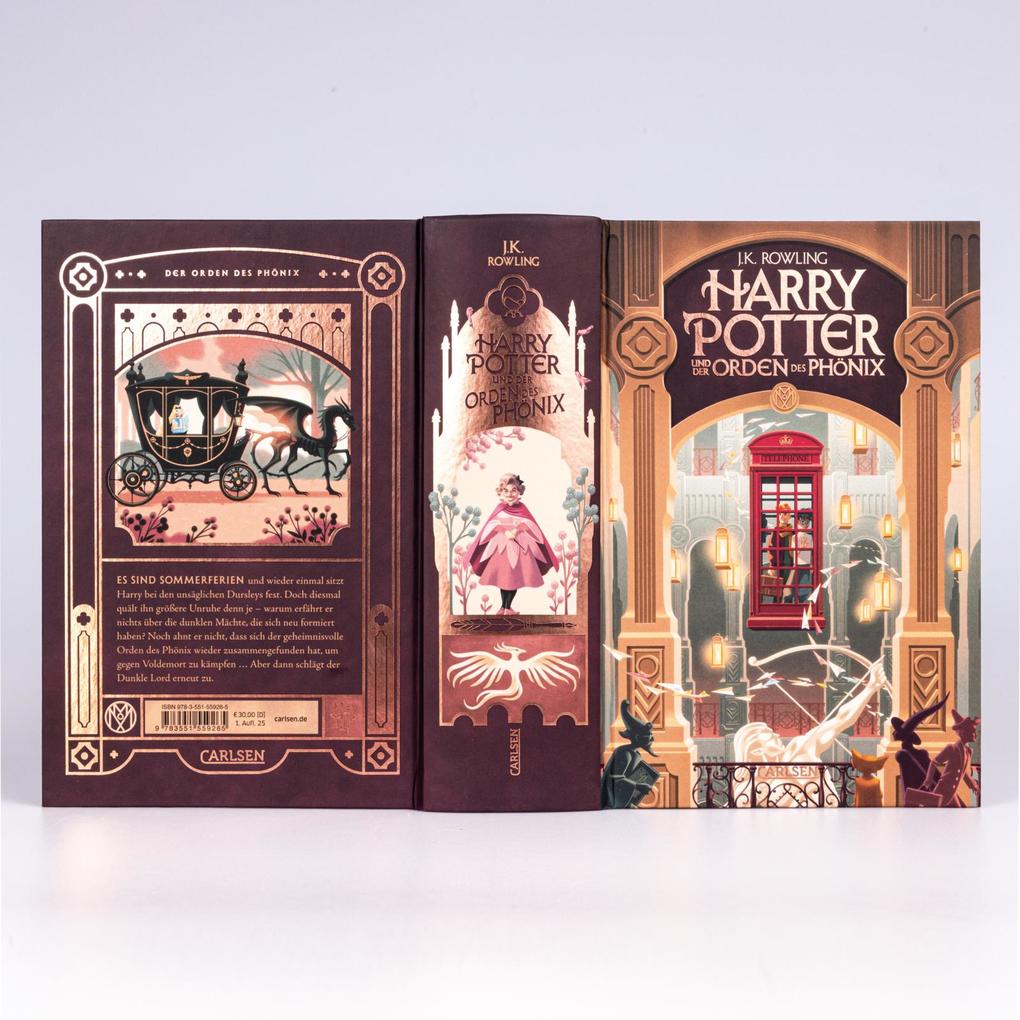 Harry Potter™ und der Orden des Phönix (Harry Potter™ 5) Buch, Veröffentlichung, Werbung, Plakat, Person